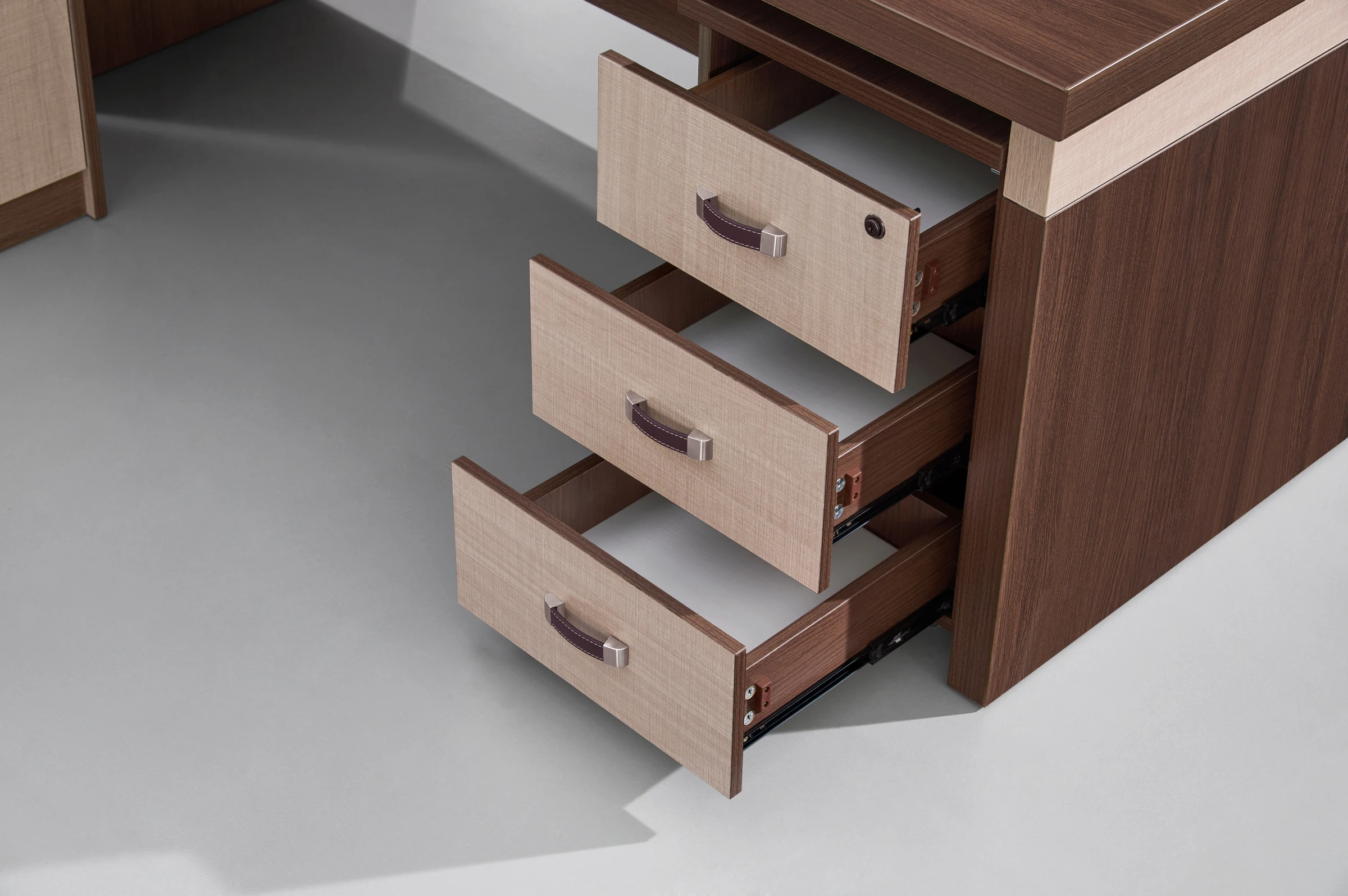 modern luxury L shaped ceo manager executive desk wooden office table for office furniture