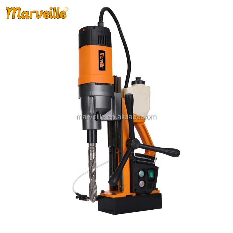 Low price wholesale Marveille 110V 220V Portable MW-60C 60Mm Strong Magnet Swivel Base Mini Magnetic Drilling Core Machine