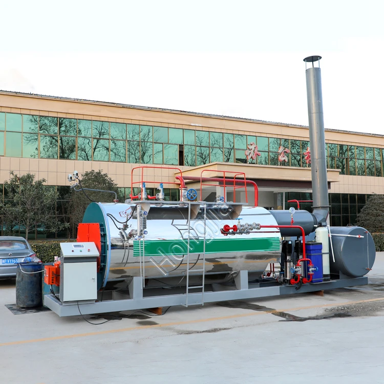 Industrial 0.5-20 ton Fuel Natural Gas Diesel Oil Fired Steam Boiler