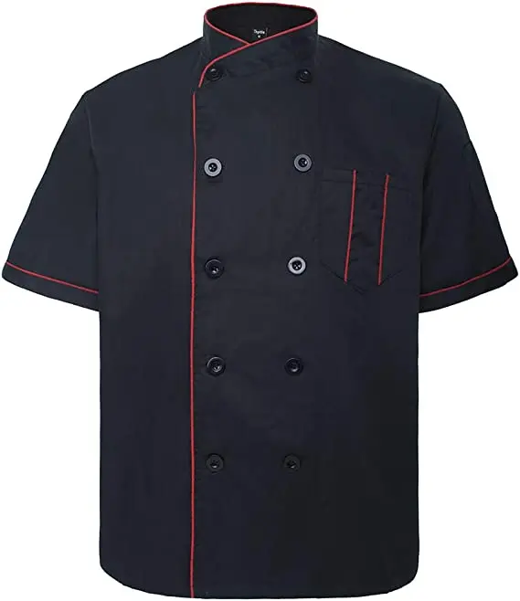 Jiaming custom uniforms wholesale  smock Cooking Waiter chef uniforms kitchen for men women chef coat for restaurant