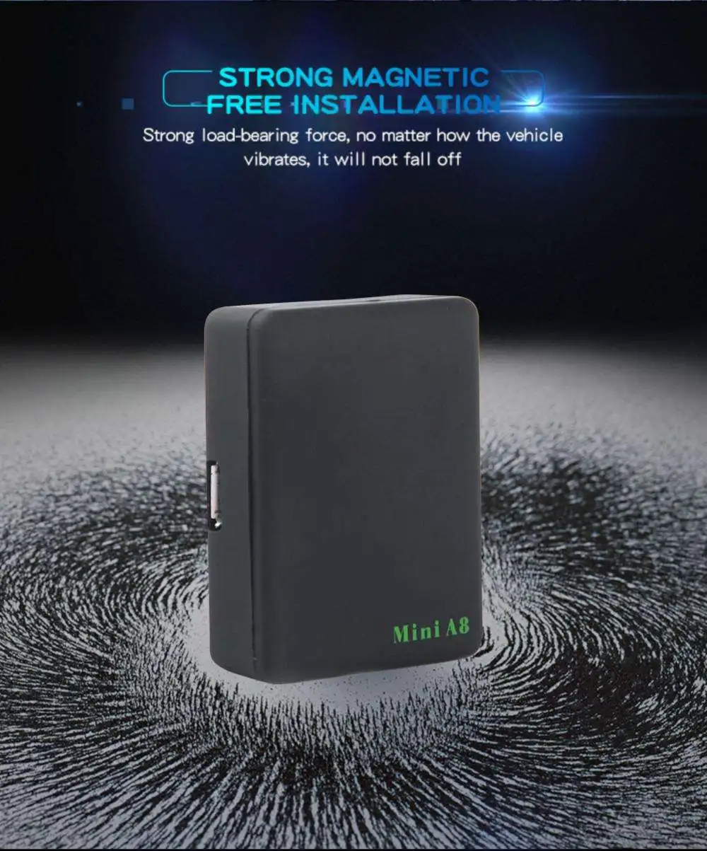 Car child GPS Tracker system Locator Anti-lost Real-time Positioning Tracking Device Mini A8 tracker gps autonomie long Locator