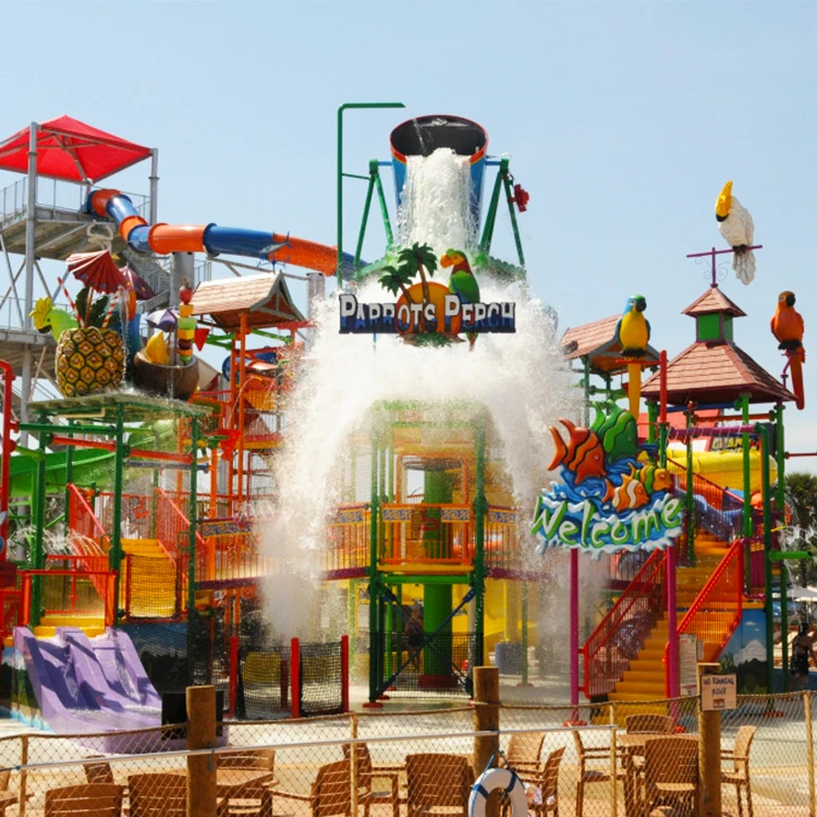 on sale Large Water play equipment pirate equipment+water park investment cost