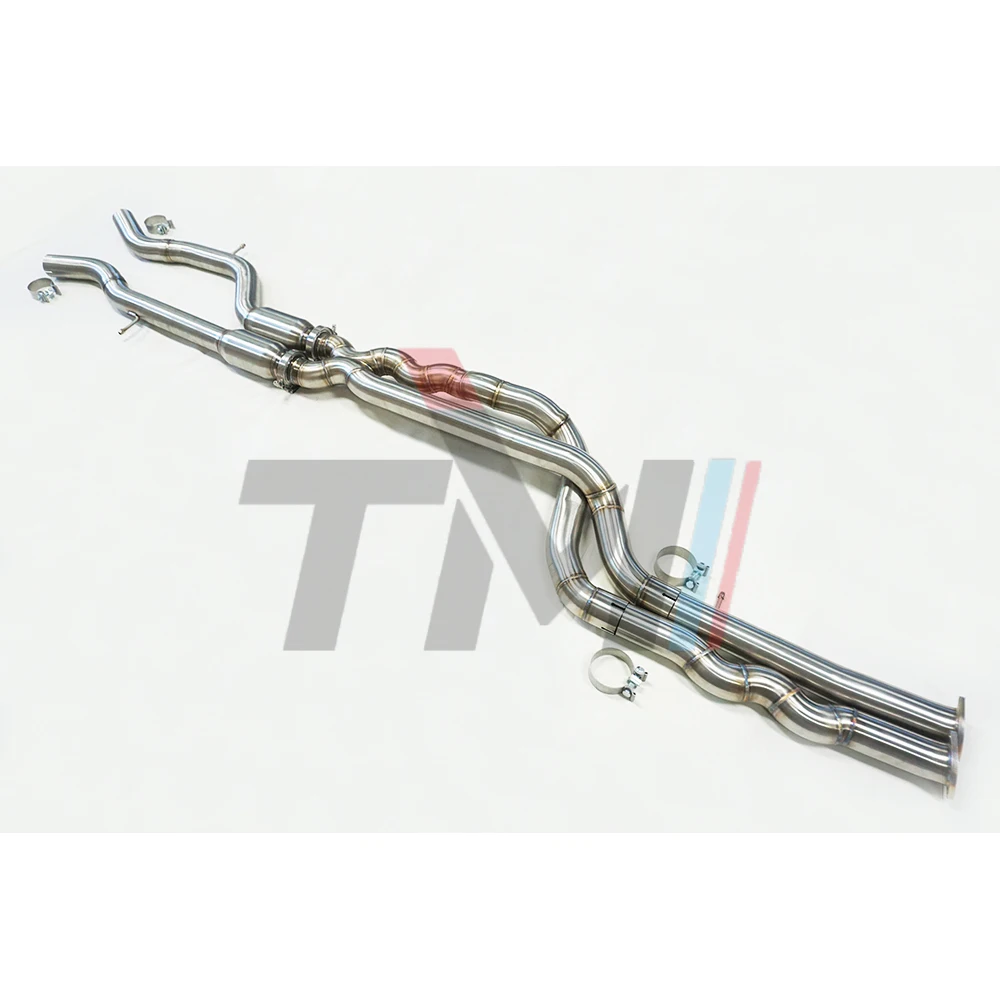 B-M-W S55 f80/f83 M3/M4 Equal Length Mid Pipe with Resonator Mid-Pipe Midpipe