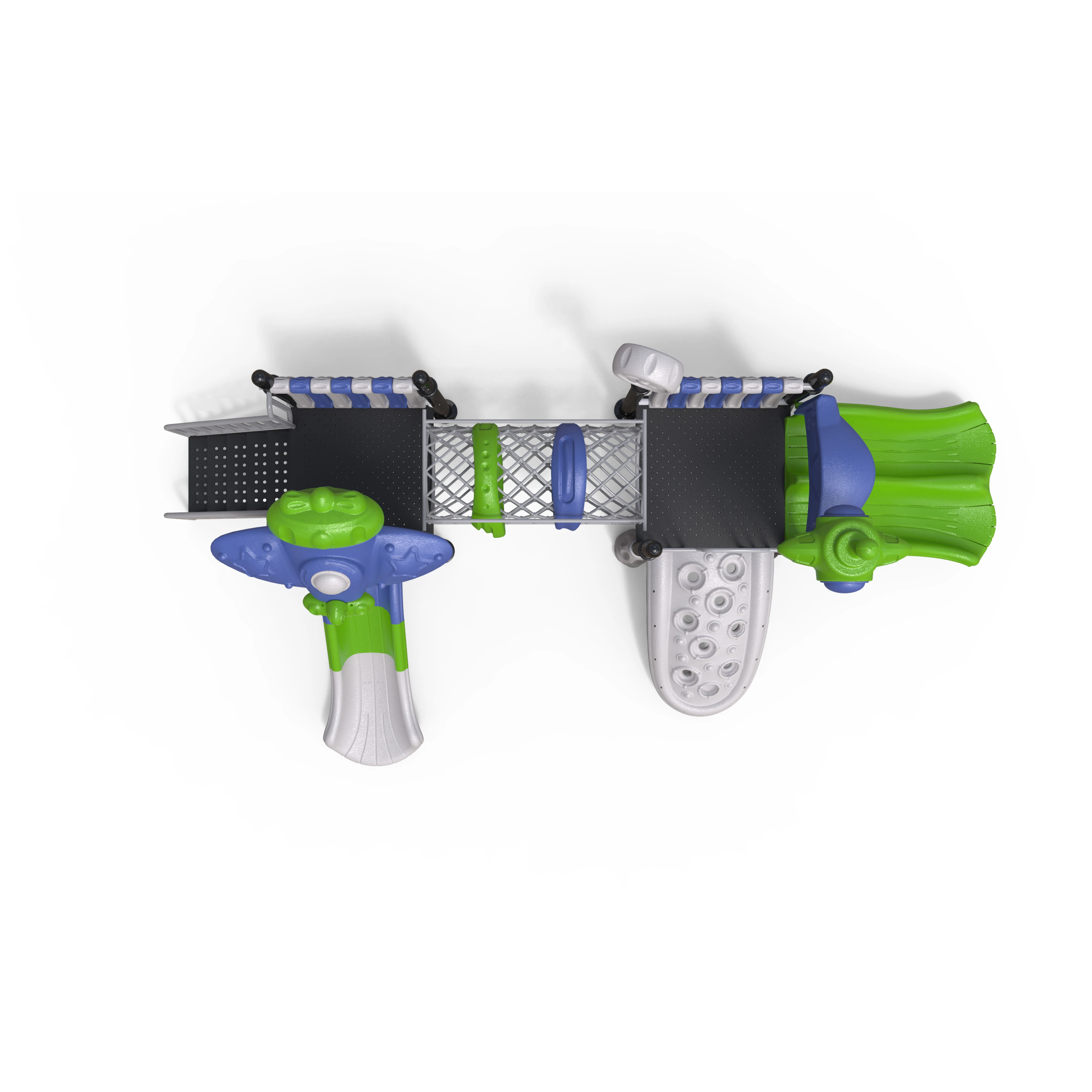 2021 New High Quality Plastic Children Amusement Park Equipment with Tube Slide