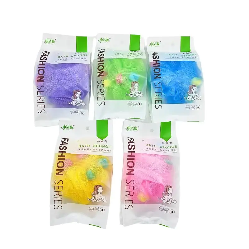 New Super Soft Exfoliating Bath Sponge Heart Shapes Baby Bath Sponge for Adults Children and Pregnant Women