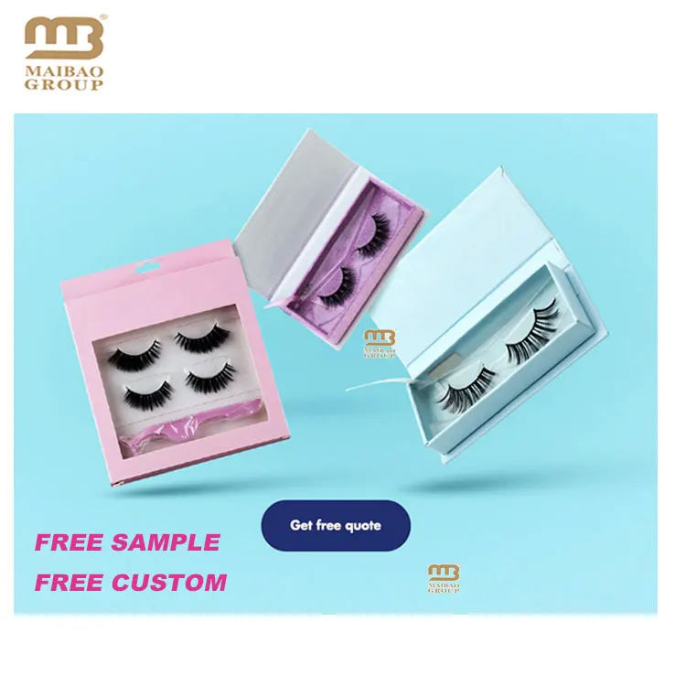 Custom Tuck Top Mailing Beauty Skin Care Lipstick Gift Eyelash Packaging Box Luxury Paper Lip Gloss Makeup Cosmetic Shipping Box