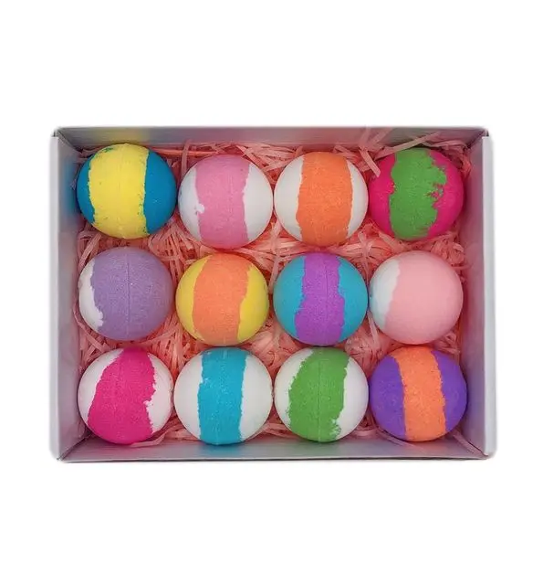 
2020 New arrivals natural soap bomb colorful foot soak bath salt for adult with surprise 