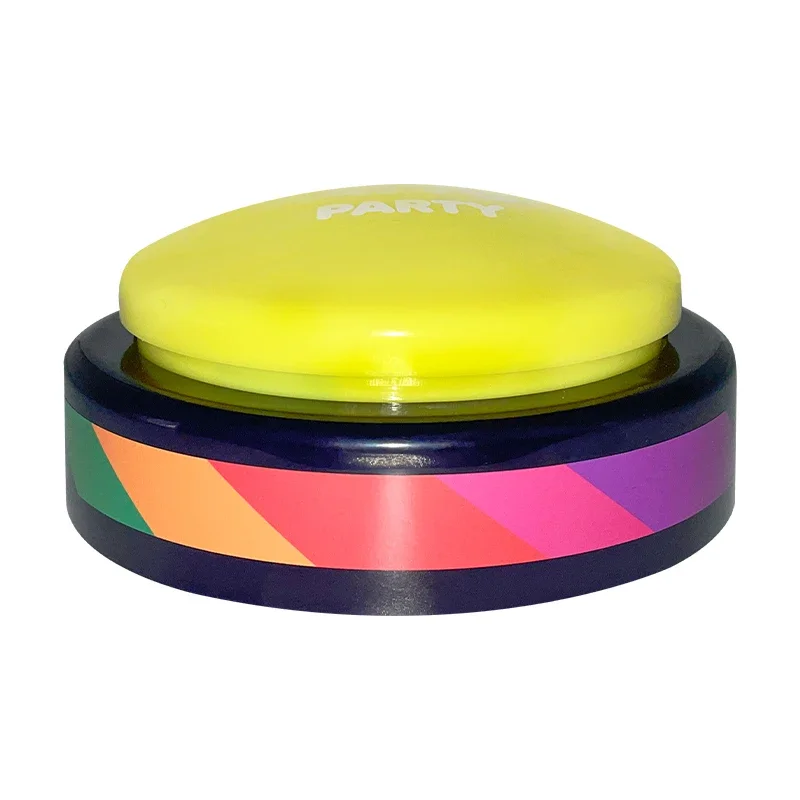 OEM ODM programmable sound button custom button for classroom teacher gifts light up easy recorded button