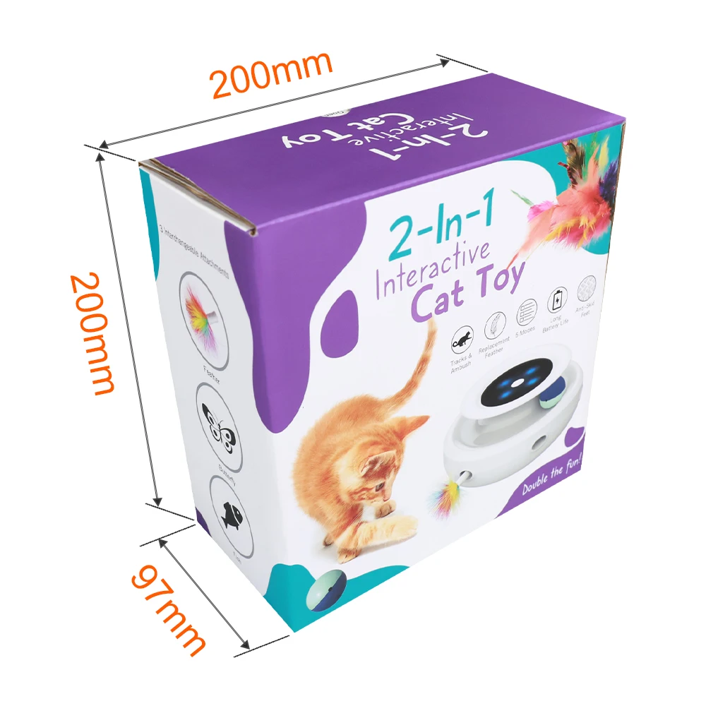  New Pet Products Interactive Smart Cat Toys Dog Durable Ball Thrower