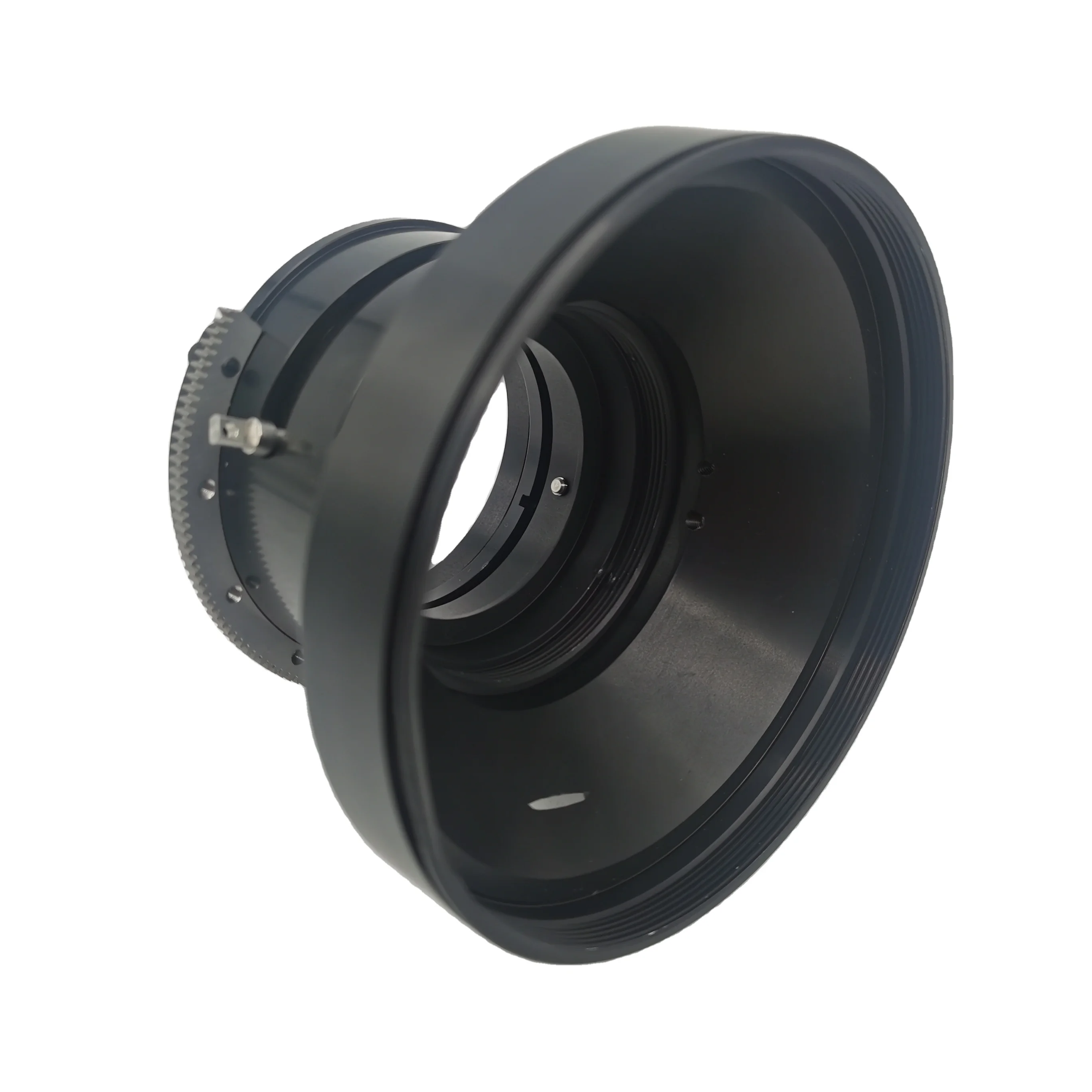 high precision aluminum cnc turning camera lens parts Precision cnc machined digital camera spare parts lens adapter