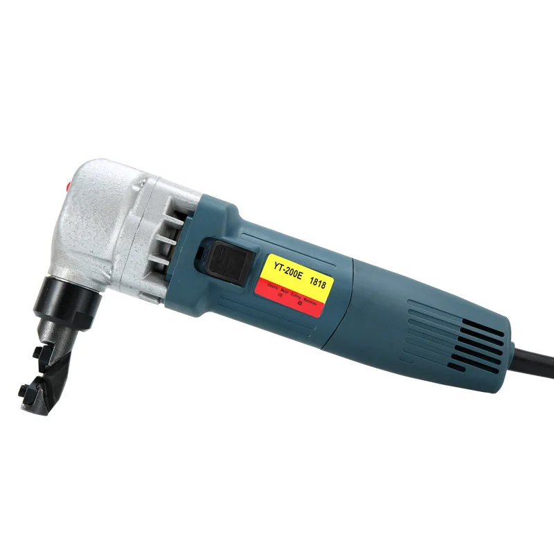 Electric Metal Nibbler 380W  Metal Cutter 1800RPM High Speed Rotor 0.07in/1.8mm Thickness 220V with Replaced Blades Storage Case