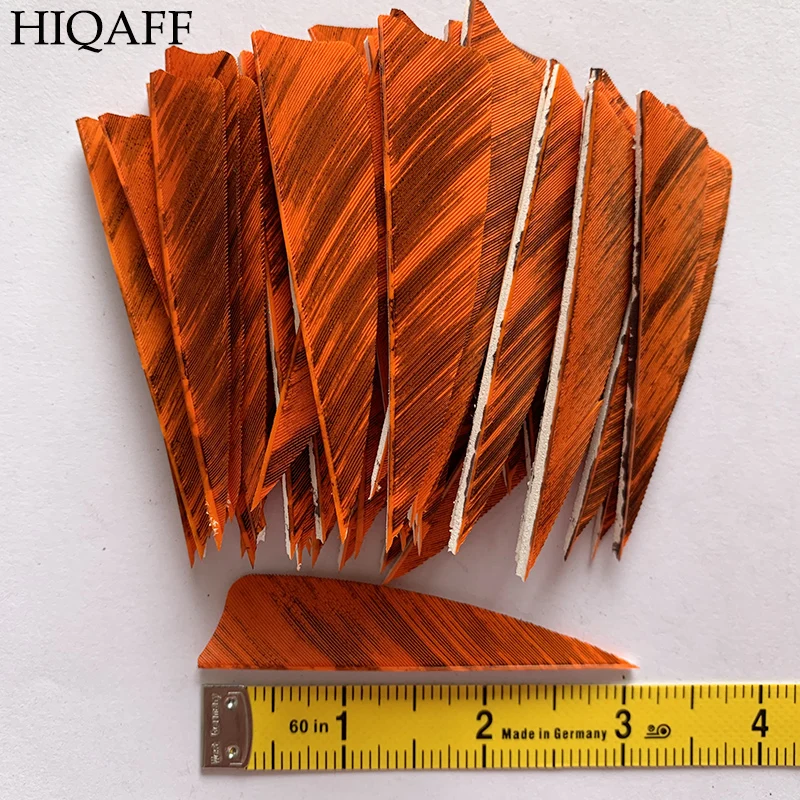 3 INCH Shield Camouflage Turkey Feather Archery Fletching Right Wing For Hunting Shooting Arrow Accessories