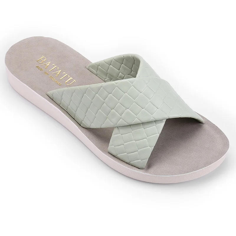 Designer Shoes Women Famous Brands Leather Shoes Size 11 Light Weight Flat Slippers