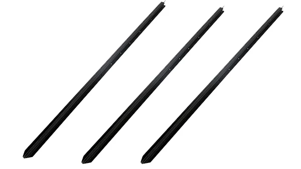 Lowest Price Galvanized Farm fence Pole  Hot Dipped Galvanized Y and T Fence Pole