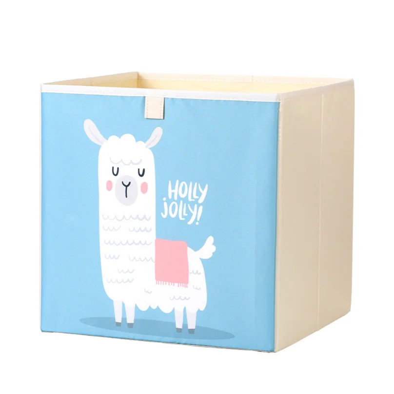 High Quality Washable Fabric Sheep Toy Collapsible Storage Box Drawer