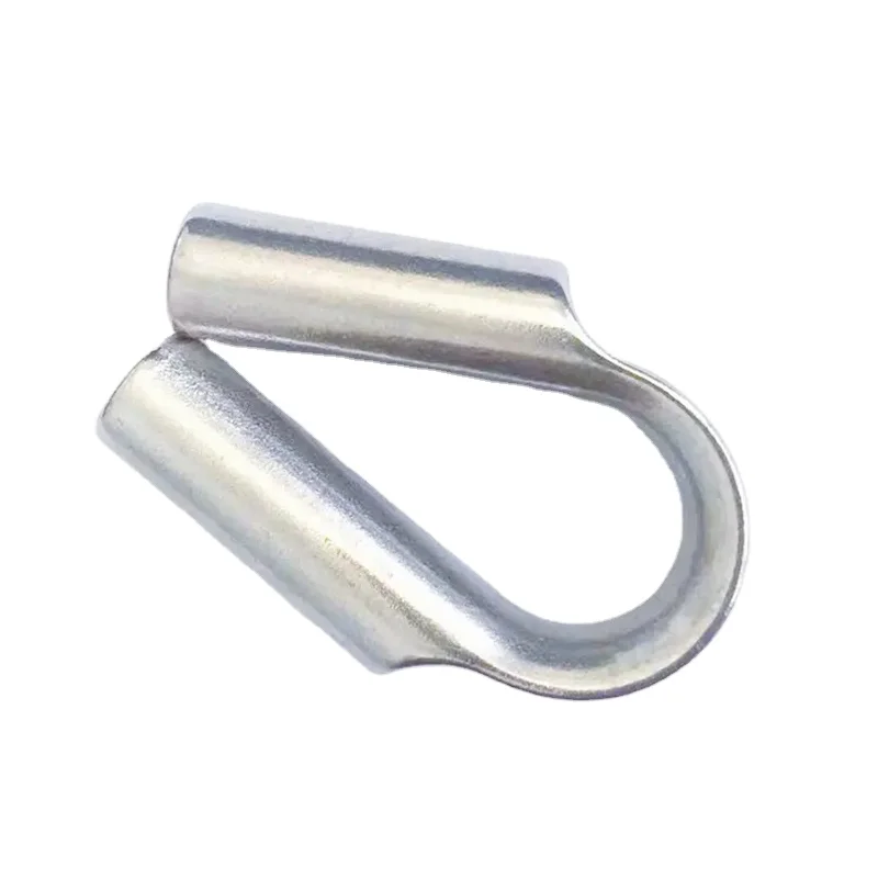 HLM Super supplier hardware rigging high polished stainless steel tube wire rope thimble