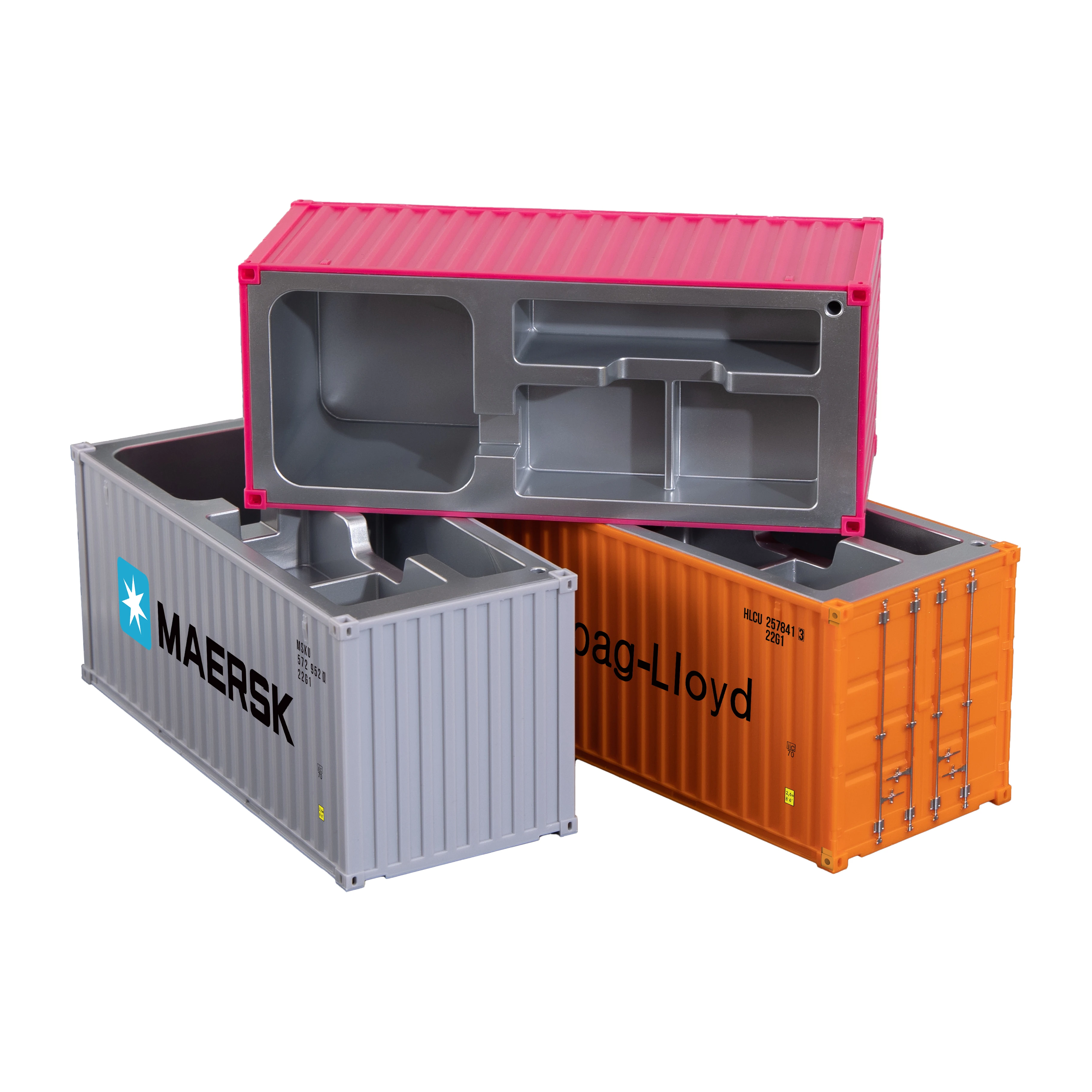 Business Logistics Company Gift Luxurious Simulated Container Model Office Desktop Storage Container