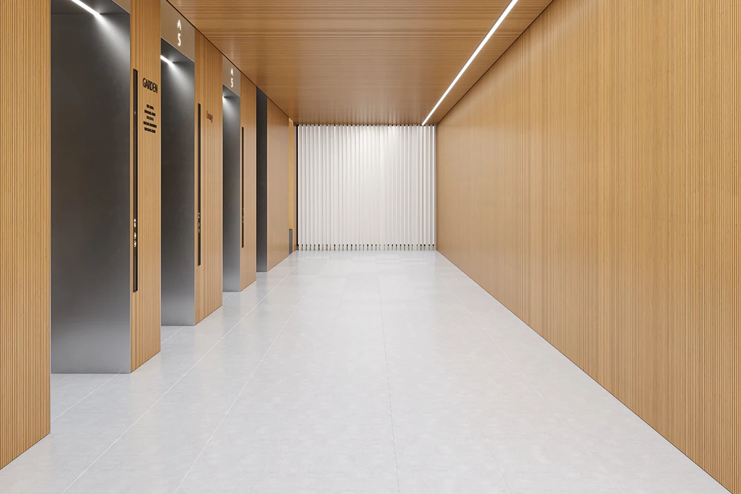 Wall Decoration interior Acoustic Panel Sound Isolation Acoustic Slat Wall Panels for Background Walls Film