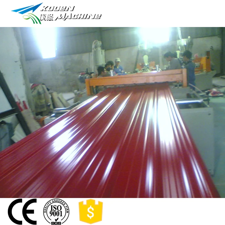 PP PE PVC Corrugated Sheet/Board/Pipe/Roofing Tile Making Machine
