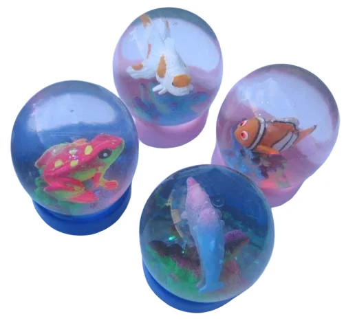TPU water bouncing ball with spider inside for unique novelty Hallloweens gifts toys