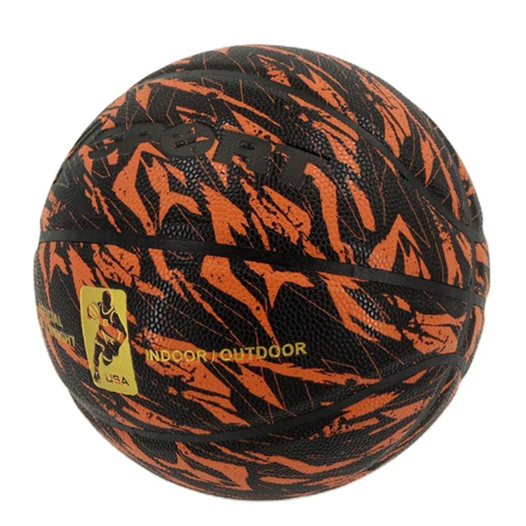 Wholesale High quality Rubber Basketball Custom Brand Different Size  basketball