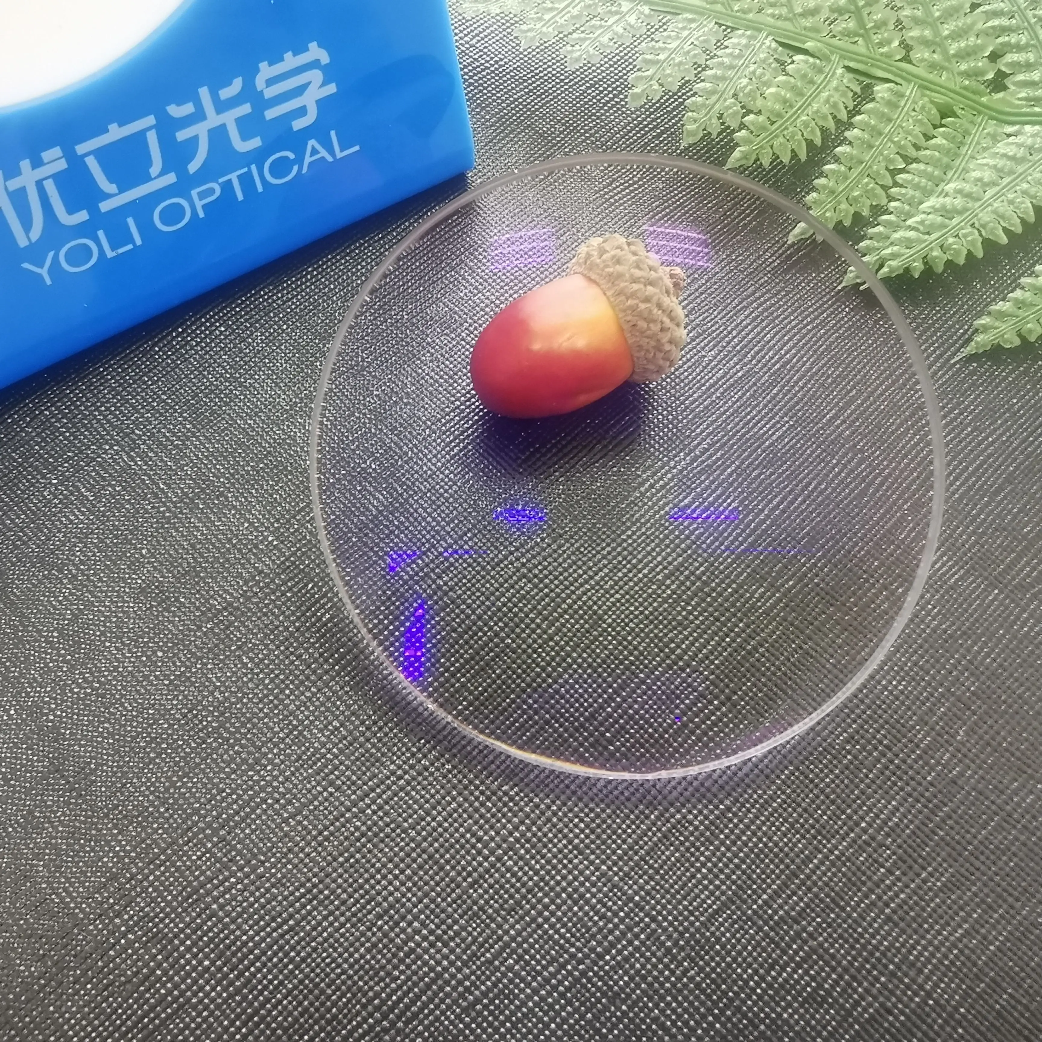 Optical Lens Anti Blue Light Lens 1.56 Progressive Blue Cut UV420 HMC Lens Blue Block Eyeglasses Lenses