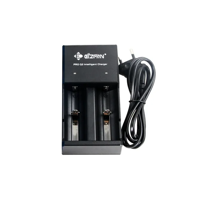 Зарядное устройство для батарей AA 18650 21700 со светодиодным индикатором Q2 2 аккумуляторное зарядное устройство