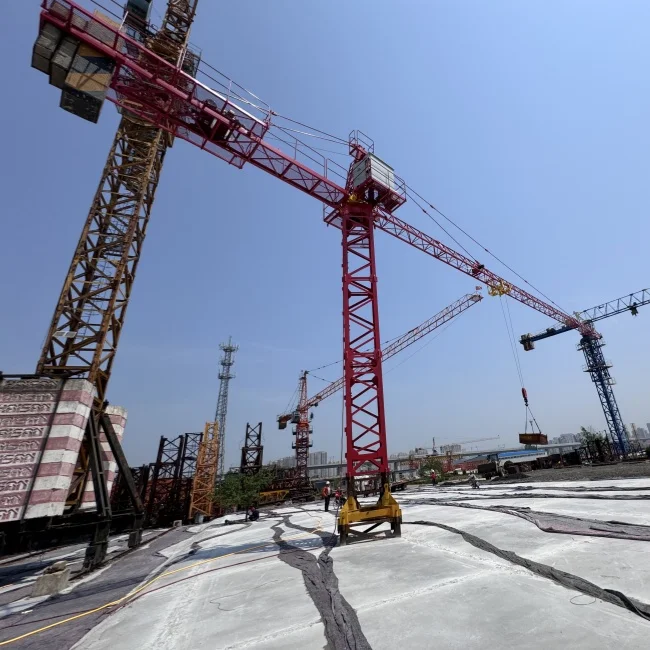 QTZ25 ascensional Tower Crane