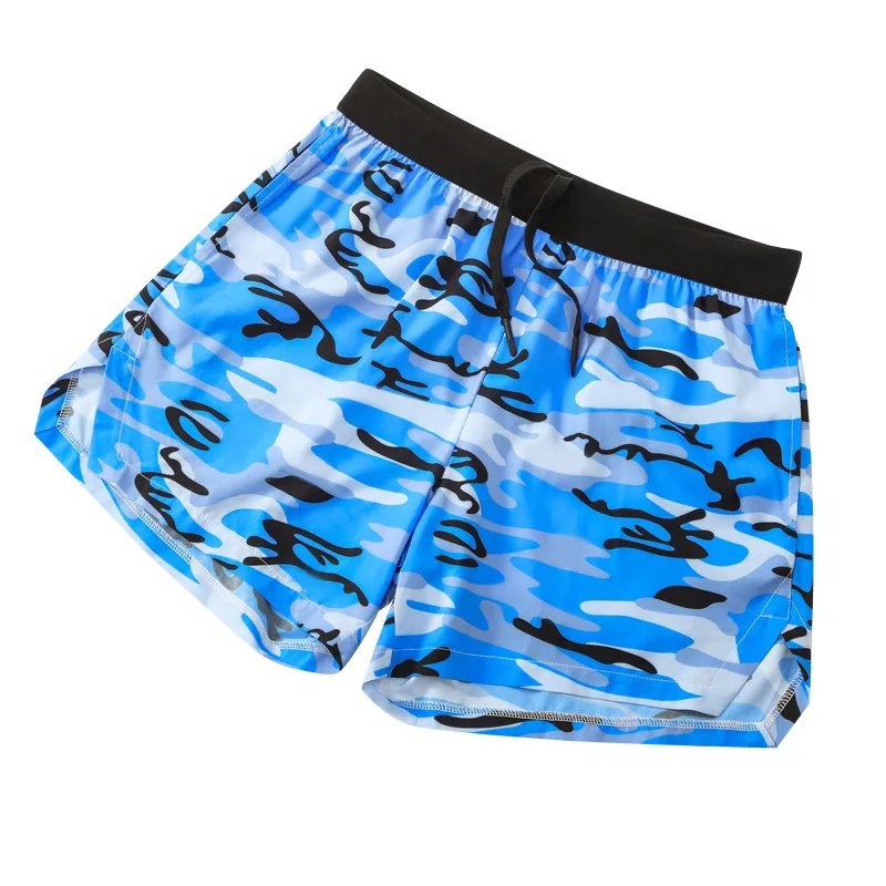 Quick Dry Inside Drawstring Elastic Waistband Woven Fabric Marathon Sport Running Shorts for Men