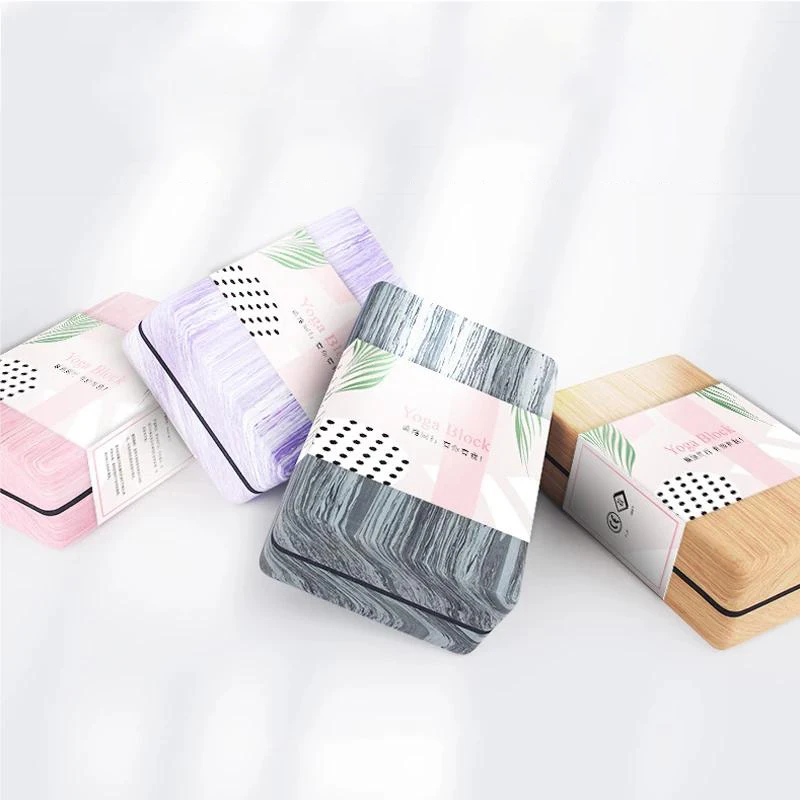 
2021 Hot Selling Fitness Yoga Blocks High Density Dance Assistant Beginner Foam Brick Children Training Bricks Pilates Gym 