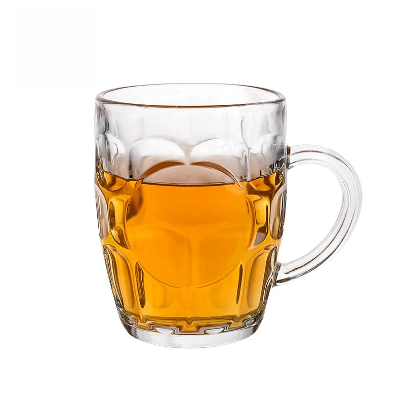 
10 oz Dimpled Stein German Irish German Beer Glass Mug 