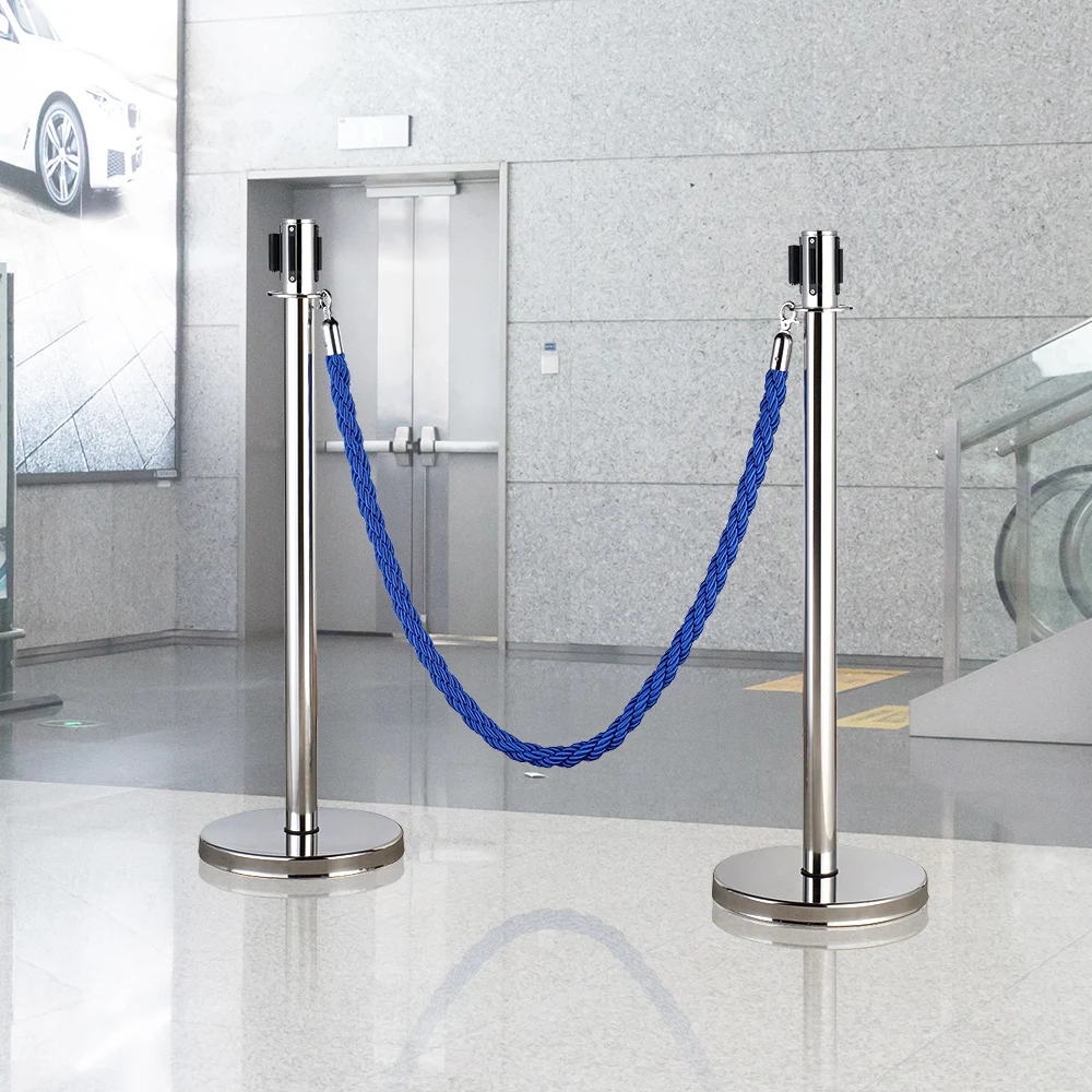 Металлическое ограждение, стойка для контроля толпы