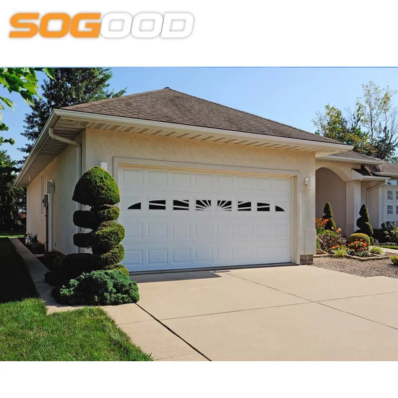 factory direct sale quality cheap used sectional garage door sale