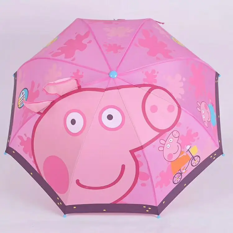 Children Gift Personalizado Paraguas Barato Al Por Mayor Paraguas Infantil 3D Animals Print Child Kids Cartoon Animal Umbrella
