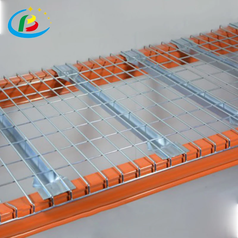 Стальной стеллаж для хранения склада, оцинкованный металлический поддон из проволоки водопада, сварная сетка, раскладной поддон для продажи