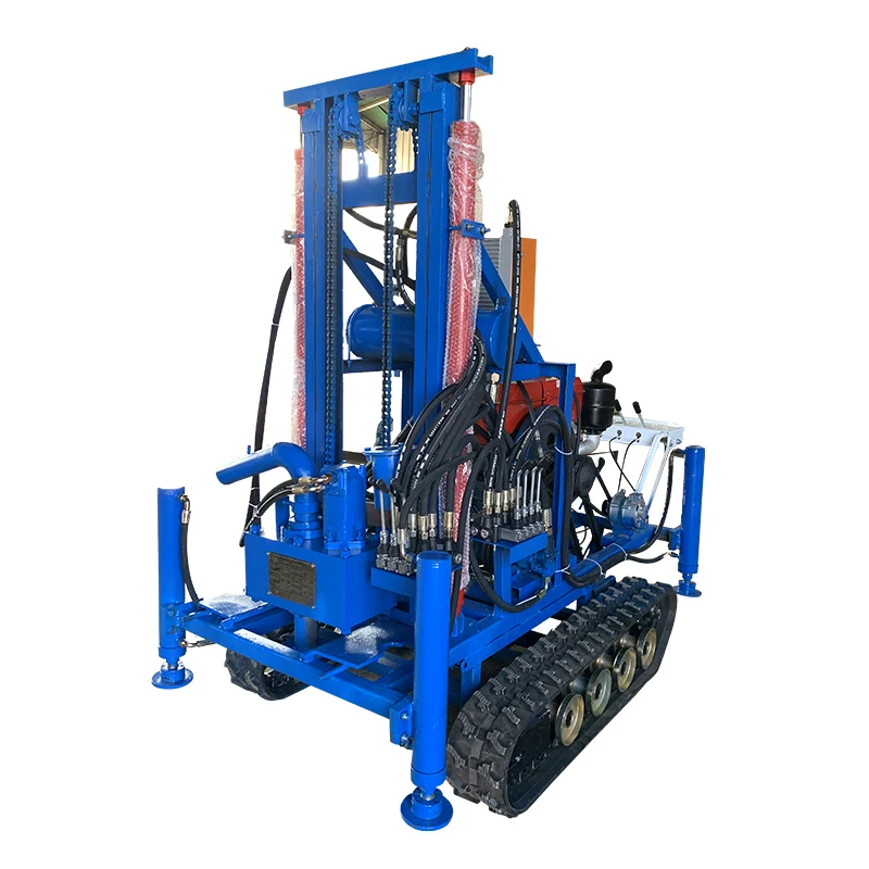 portable well drilling rig for 150 160 meters deep sunmoy water well machine mine drilling rig supplier