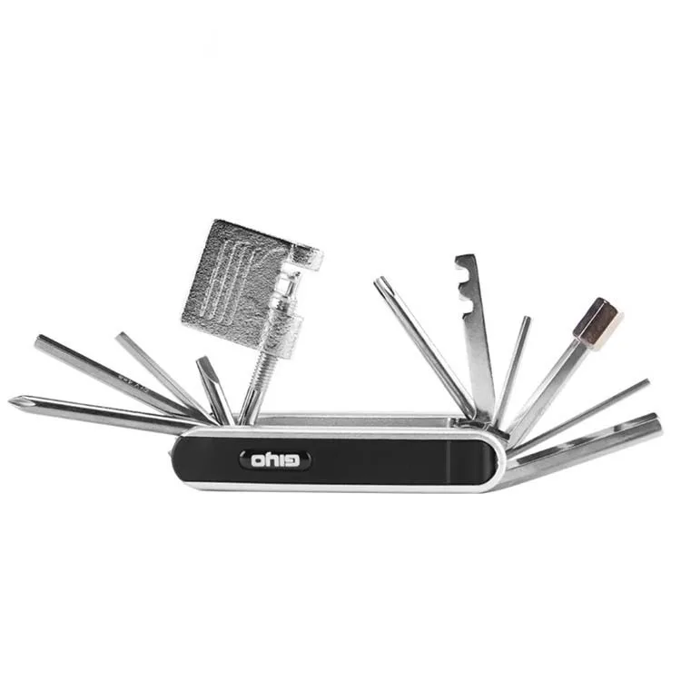 2019 Best Pocket Bicycle Multi Tools with Screwdriver Kit Camp Pocket Wrench