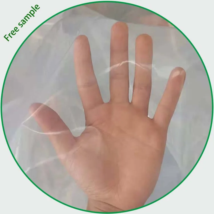 Factory Price 200 Micron clear Plastic uv Greenhouse Film for Garden