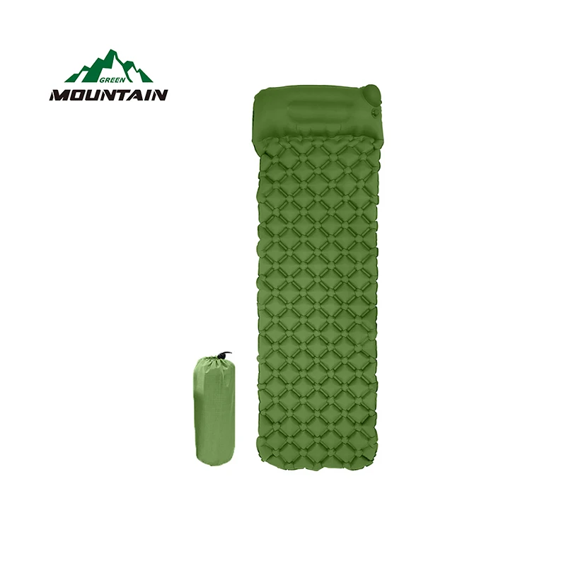 
Cheap outdoor camping mattress travelling hiking trekking sleeping pad military camping inflatable mat 