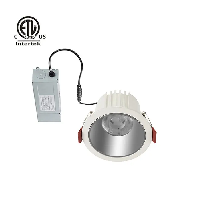 Daytonled Uranus Series COB SMD ETL List North America Commercial Anti-glare CRI90 CRI95 15w led downlight