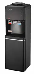 Black White Silver Electric Semi-conductor cooling Freestanding Hot Cold Water Dispenser