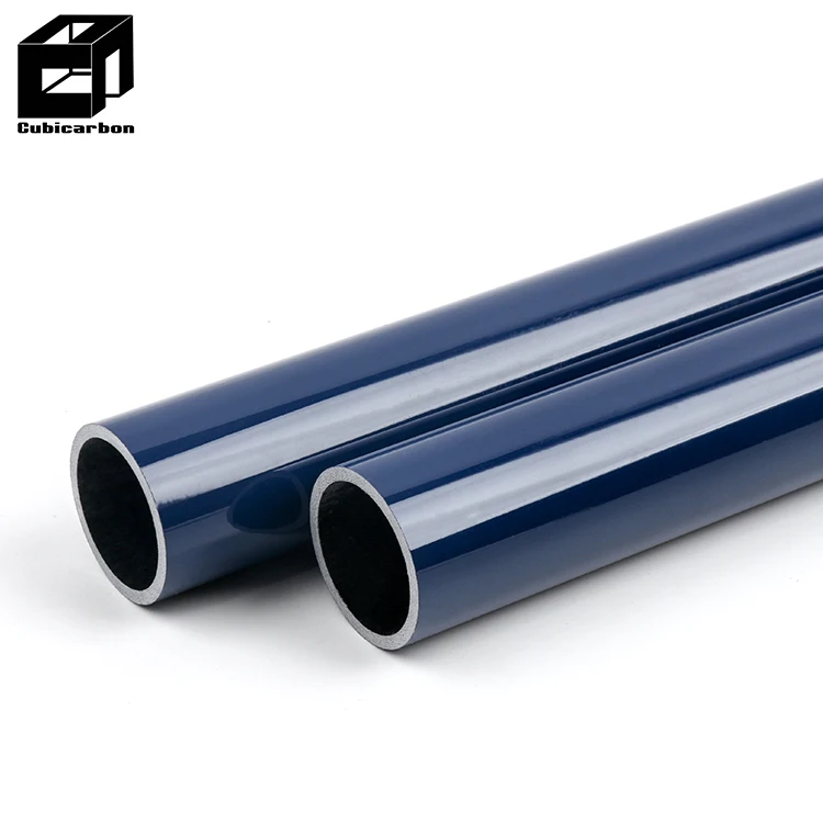 High Strength Colorful Fiberglass Reinforced FRP Pipe Factory Made Frp High-Quality Pipe Fiberglass Round Tube/Pipe