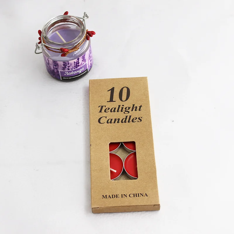 SuXiu OEM  butter lamp paraffin candle Small candle Romantic smokeless aromatherapy wedding candle