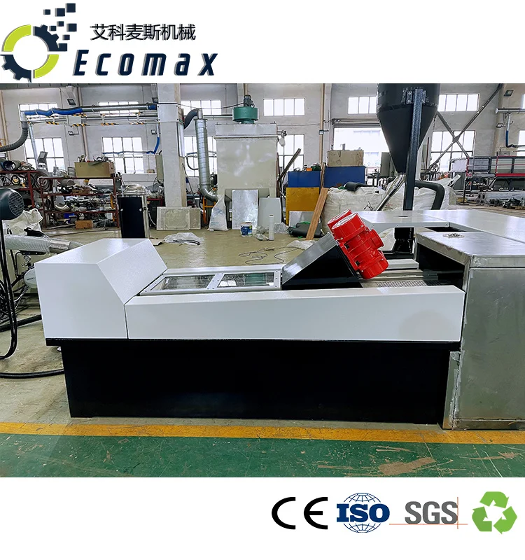 High-Efficiency Plastic Granulator Plant Single-Screw Design BOPP PE LDPE HDPE PP scraps PVC pellets Core Bearing Reprocessing