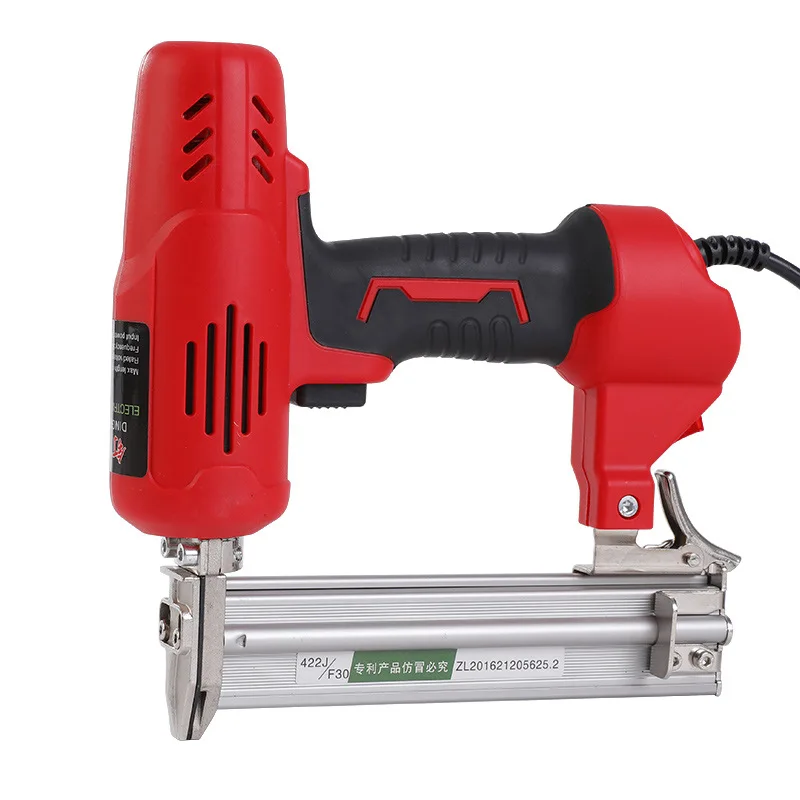 F30 2 in 1 220V 2350W Electric Nail Gun Framing Wooden Stapler Staple Nailer Gun