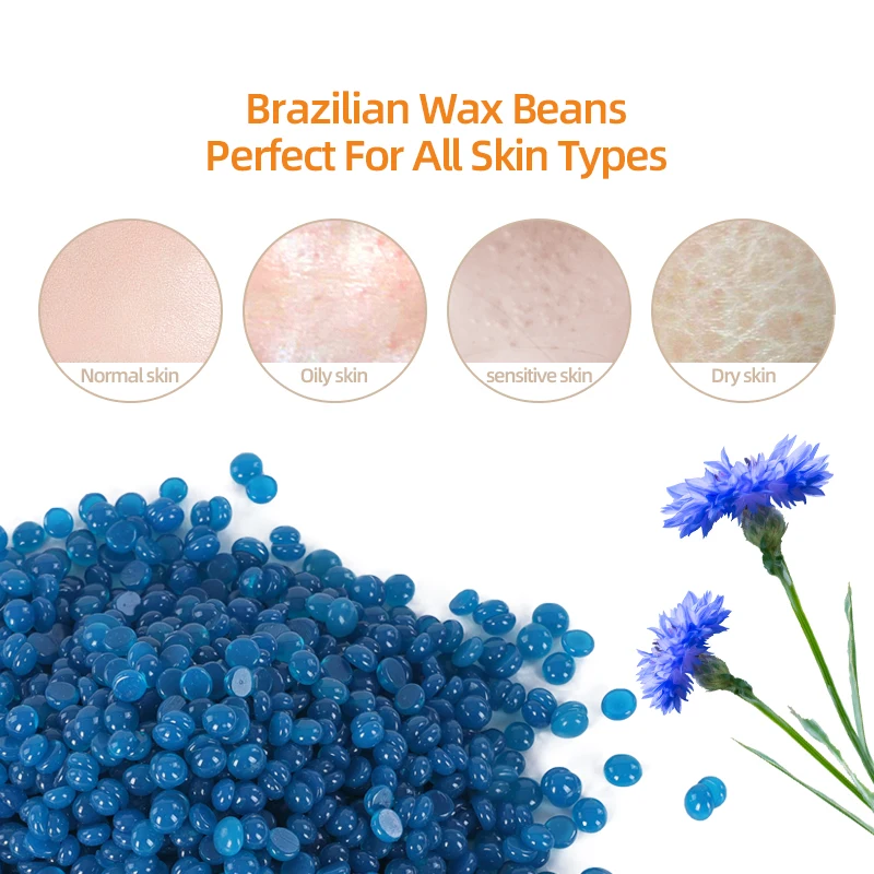 Твердые восковые бобы 400 г/консервированные бобы для мужчин и женщин с 10 вкусами для удаления волос в теле Твердые восковые бобы