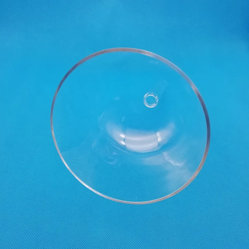 HF Hollow Handle clear crystal singing bowls with chakra tones