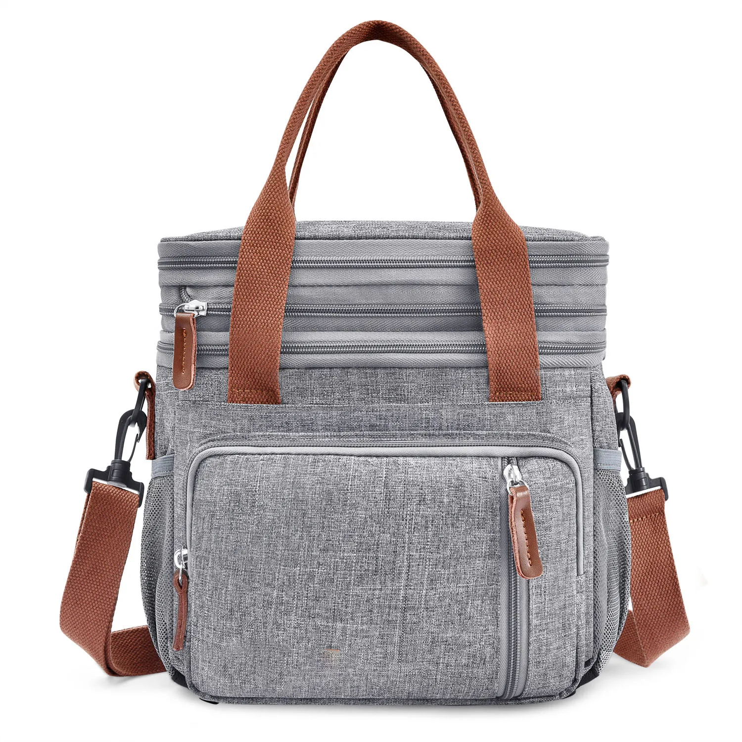 Waterproof Large capacity oxford insulated cooler bag thermal thermal lined tote cooler backpack portable picnic bag