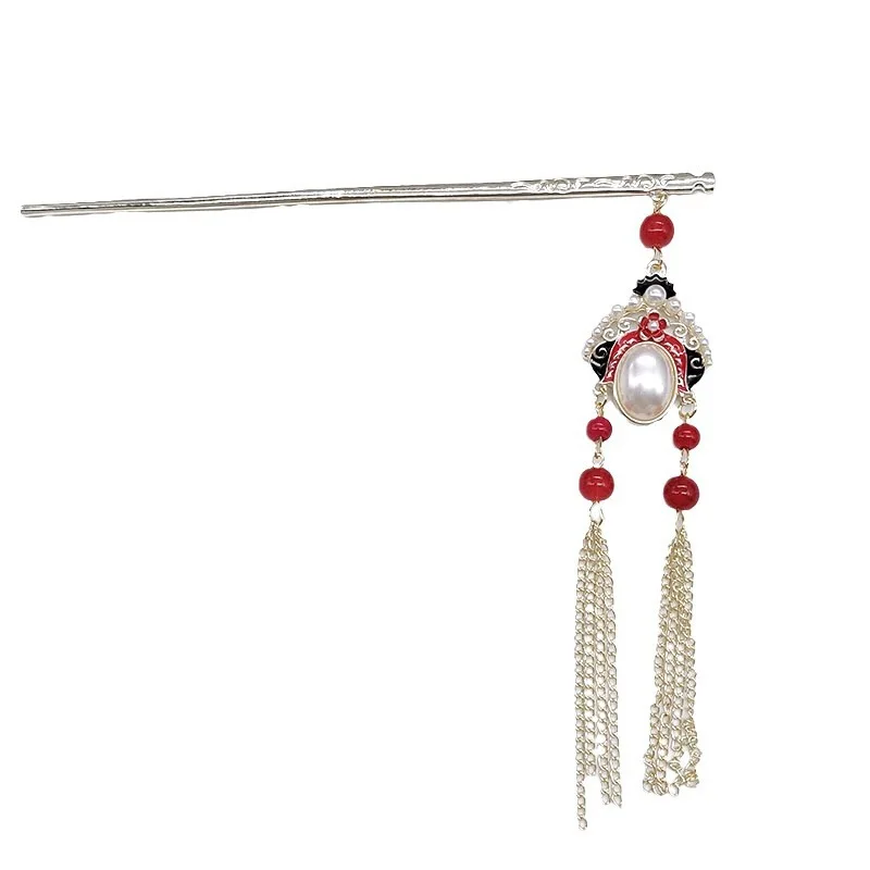 GEERDENG Hot Sale Elegant Hairpin Collection Traditional Chinese Coil Hairpin Chinese Hanfu Hair Stick Accessories for Women