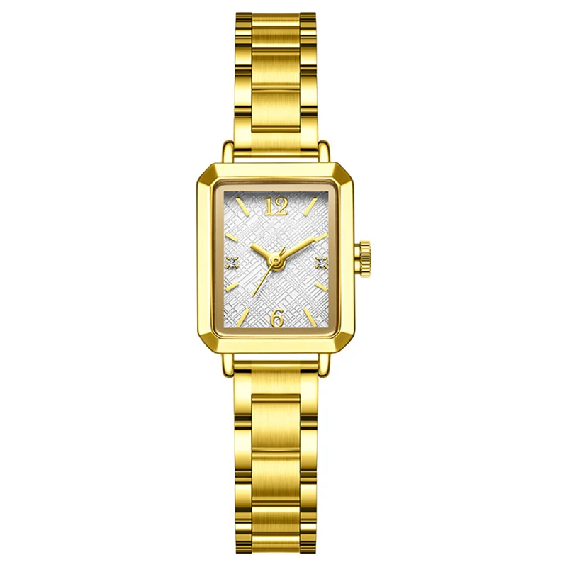Wholesale items Online Shopping Watch for Girls Manufacturer Custom Logo OEM Womens Watch 2024 Fashion Luxury Gold Watch Women